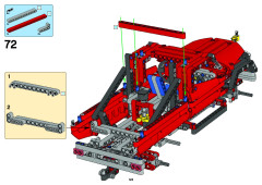 LEGO 8258 instructions page 13 – build guide